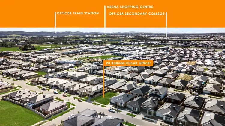 Second view of Homely land listing, 23 Kallista Circuit, Officer VIC 3809