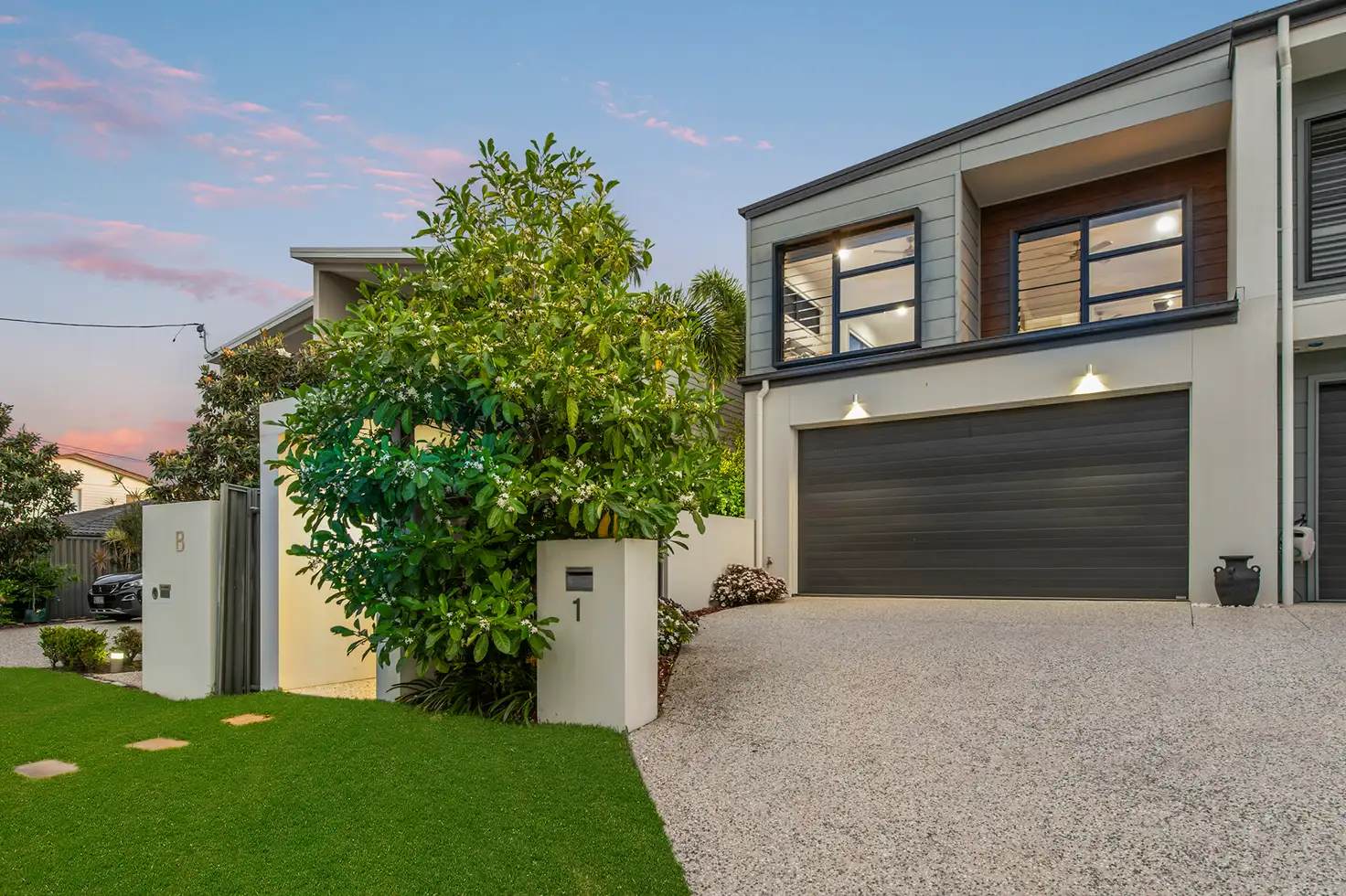 Main view of Homely semi-detached listing, 1/54 Milton Avenue, Paradise Point QLD 4216