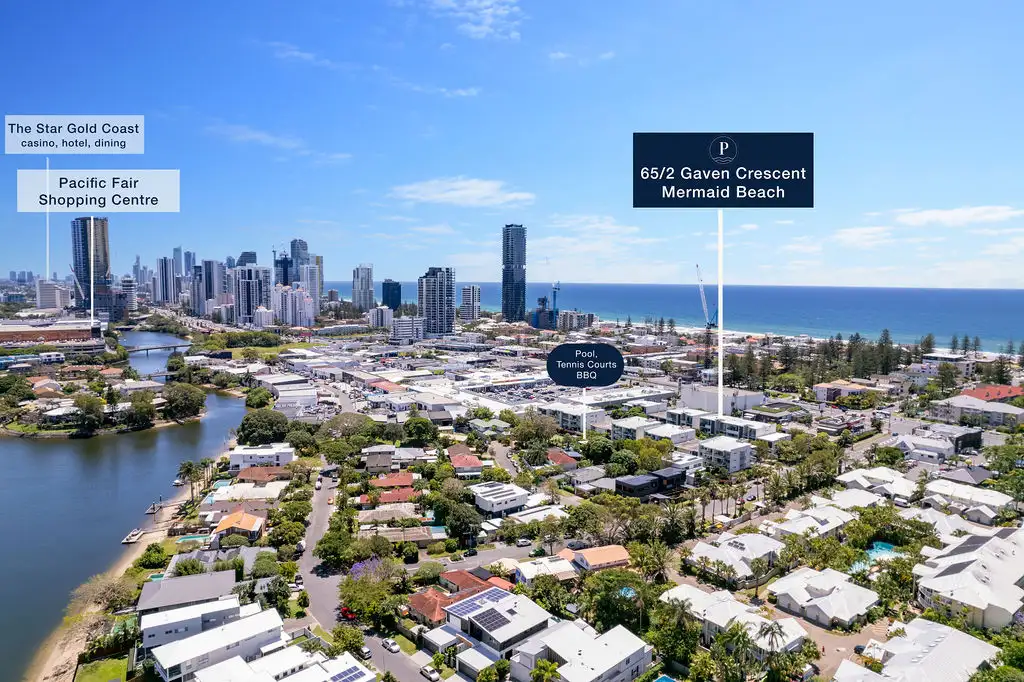 Main view of Homely unit listing, 65/1 Gaven Crescent, Mermaid Beach QLD 4218