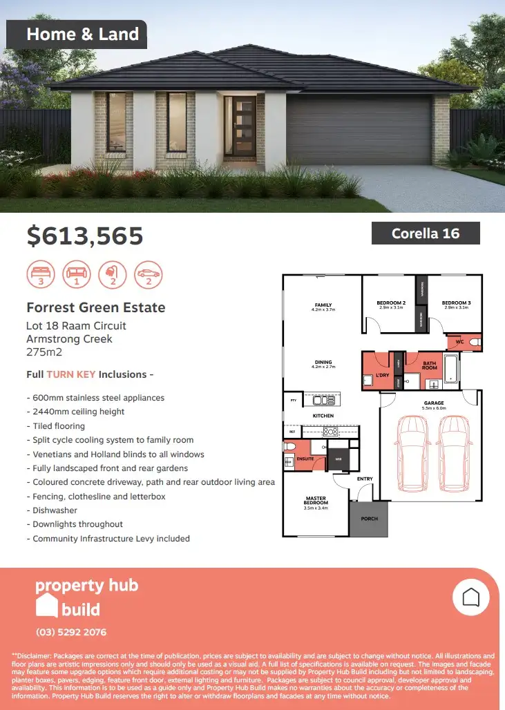 Second view of Homely land listing, 7 Raam Circuit, Armstrong Creek VIC 3217