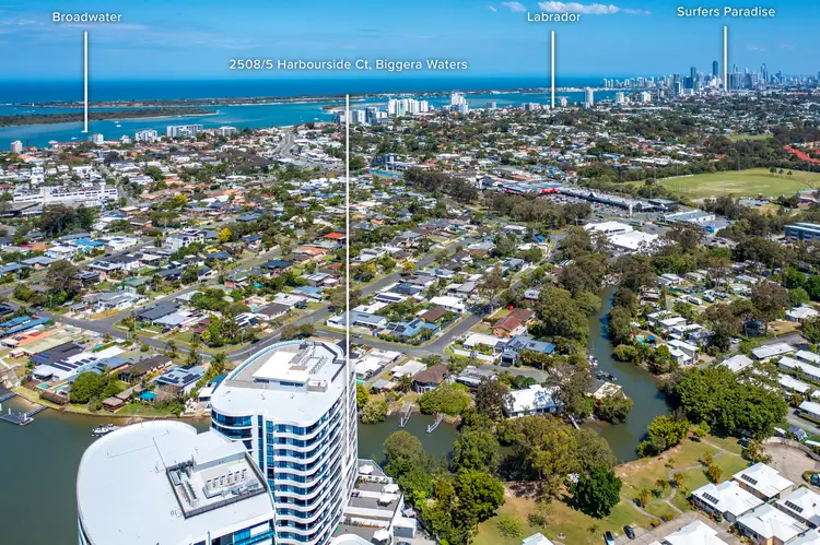 Fifth view of Homely apartment listing, 2508/5 Harbourside Court, Biggera Waters QLD 4216