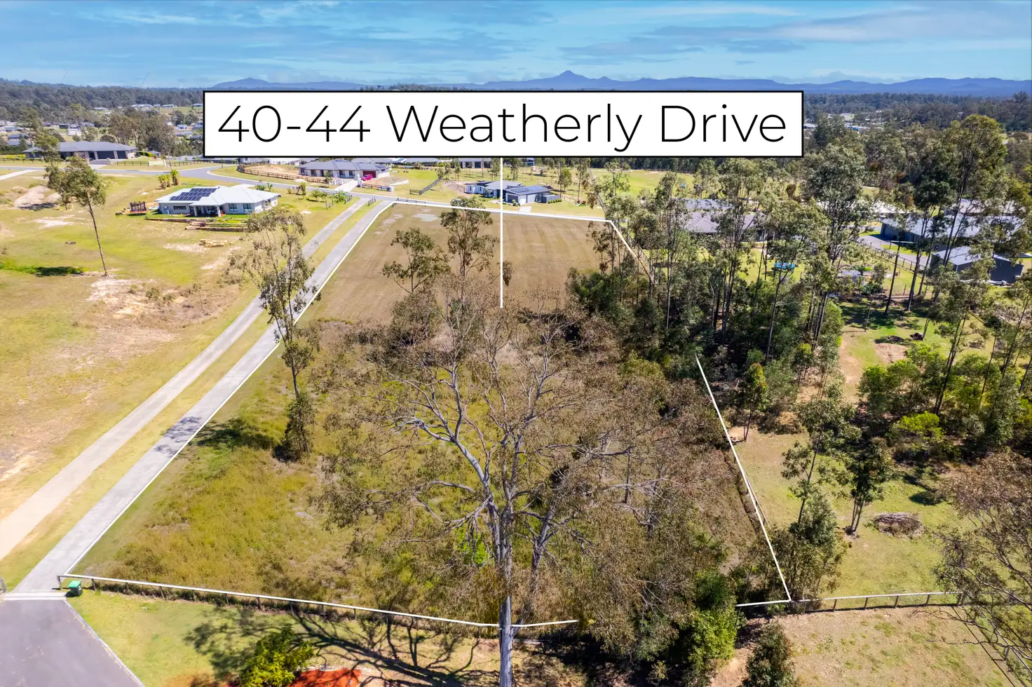 Main view of Homely land listing, 40 Weatherly Drive, Jimboomba QLD 4280