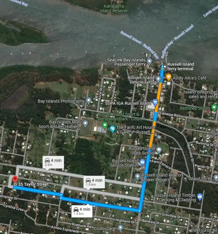 Main view of Homely land listing, 35 Taylor Street, Russell Island QLD 4184
