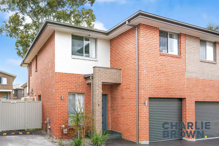 Main view of Homely townhouse listing, 5 Sharada Glade, Woodcroft NSW 2767