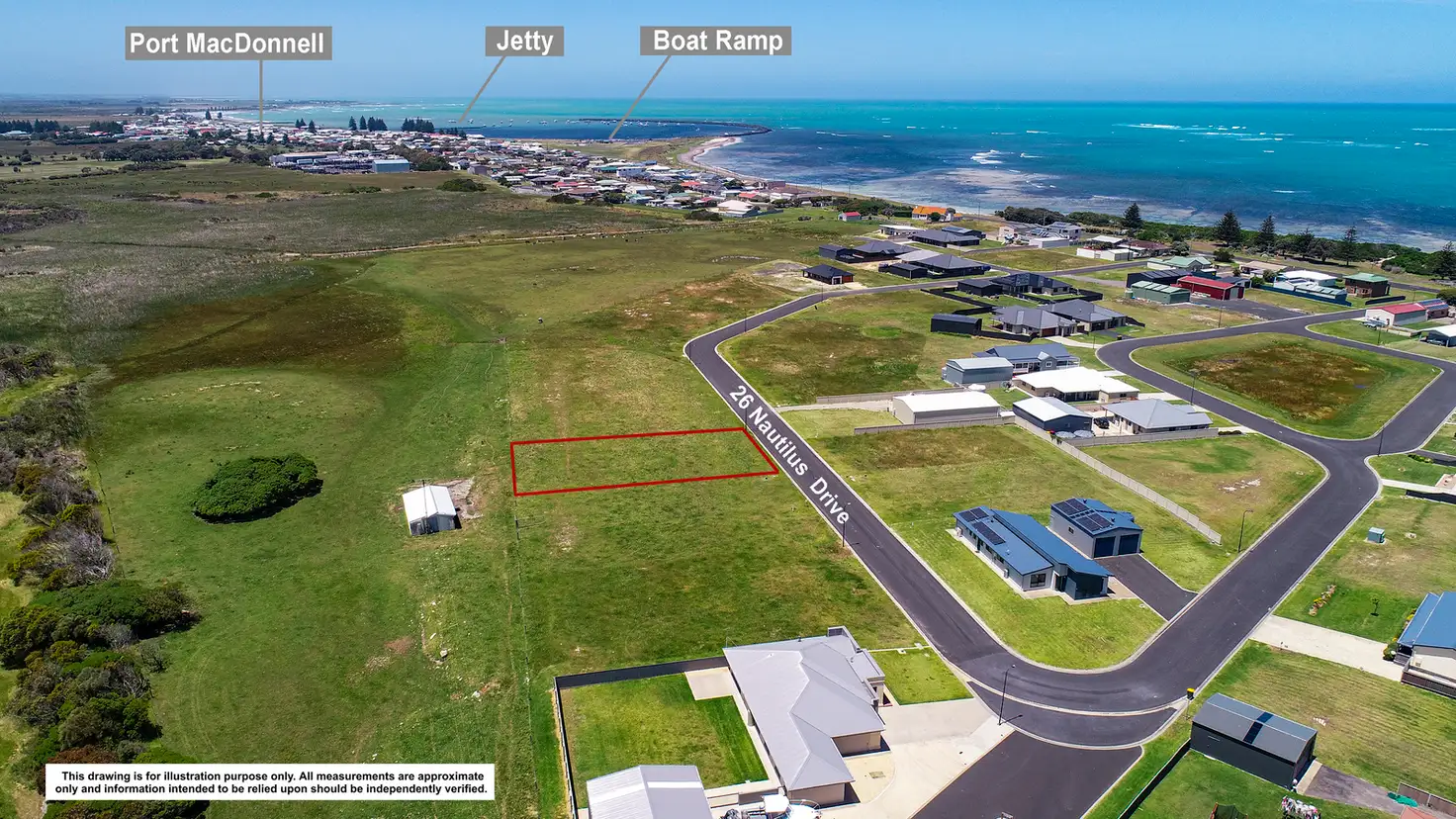 Main view of Homely land listing, 26 Nautilus Drive, Port Macdonnell SA 5291