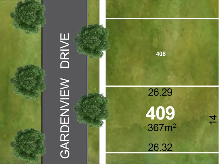 Main view of Homely land listing, LOT 409 Gardenview Dr, Diggers Rest VIC 3427