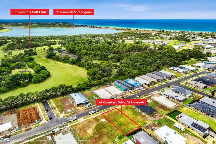 Main view of Homely land listing, LOT 422, 47 Countess Drive, St Leonards VIC 3223