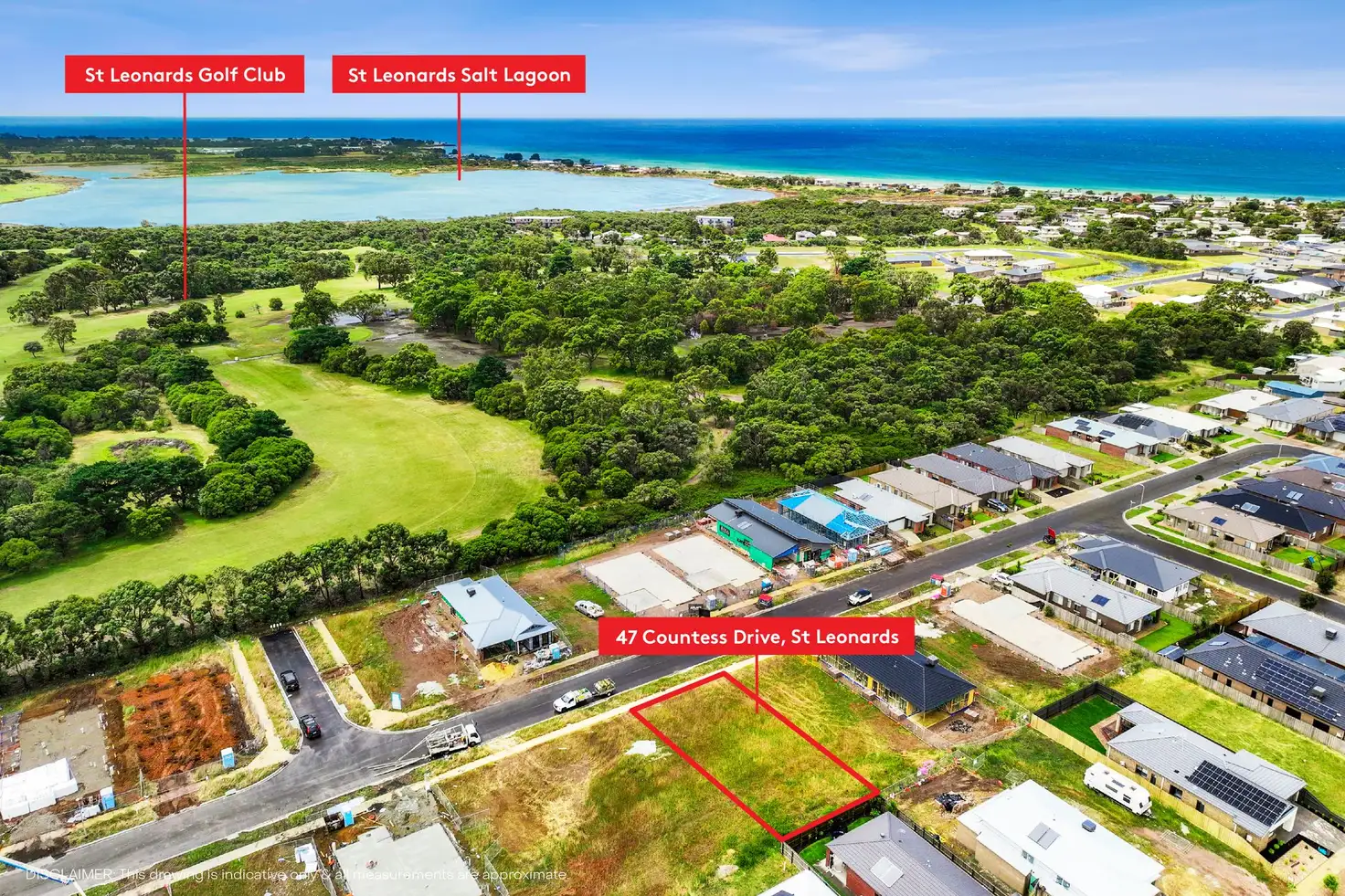 Main view of Homely land listing, LOT 422, 47 Countess Drive, St Leonards VIC 3223