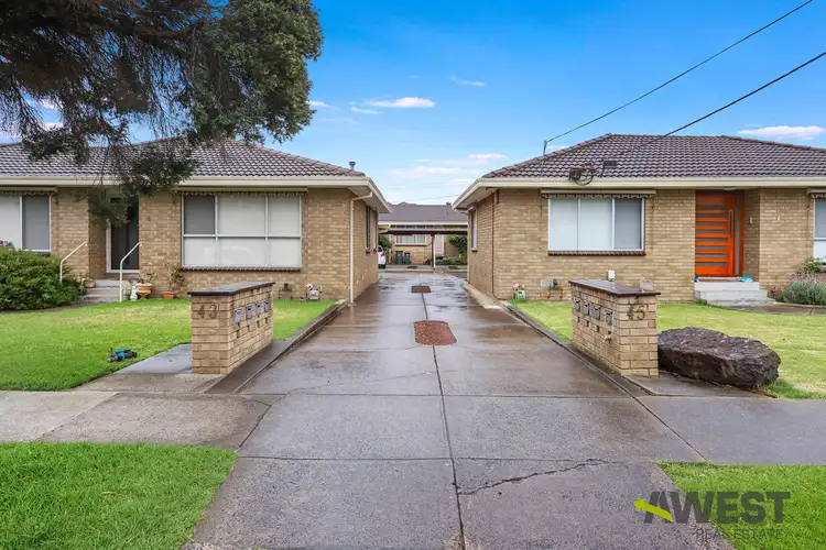 Main view of Homely villa listing, 6/43-45 Hart Street, Airport West VIC 3042