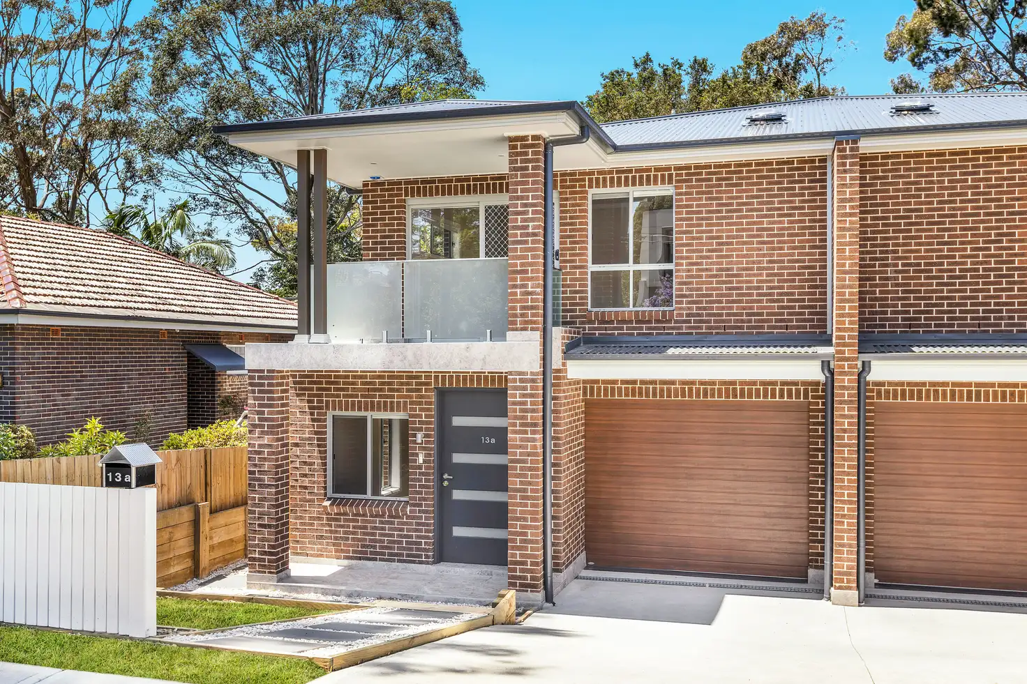 Main view of Homely semi-detached listing, 13A Kings Road, Denistone East NSW 2112