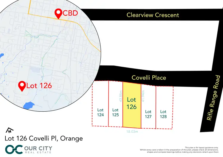 LOT 126/Lot 126  Covelli Place, Orange NSW 2800