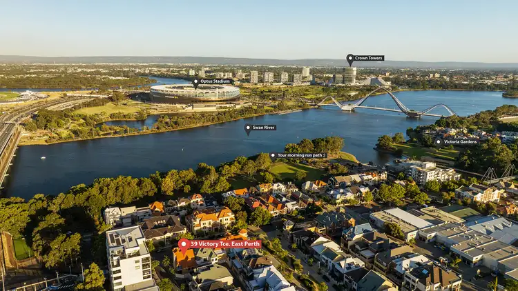 Second view of Homely house listing, 39 Victory Terrace, East Perth WA 6004