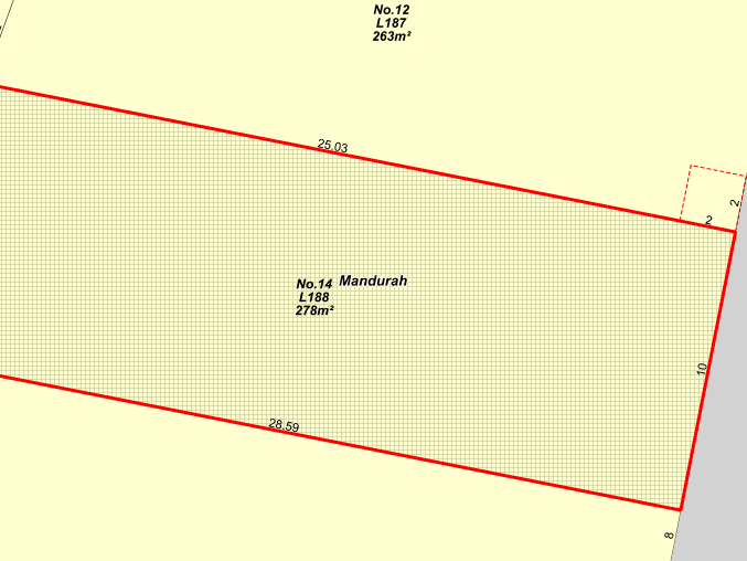 Main view of Homely land listing, 14 Quendamia Lane, Mandurah WA 6210