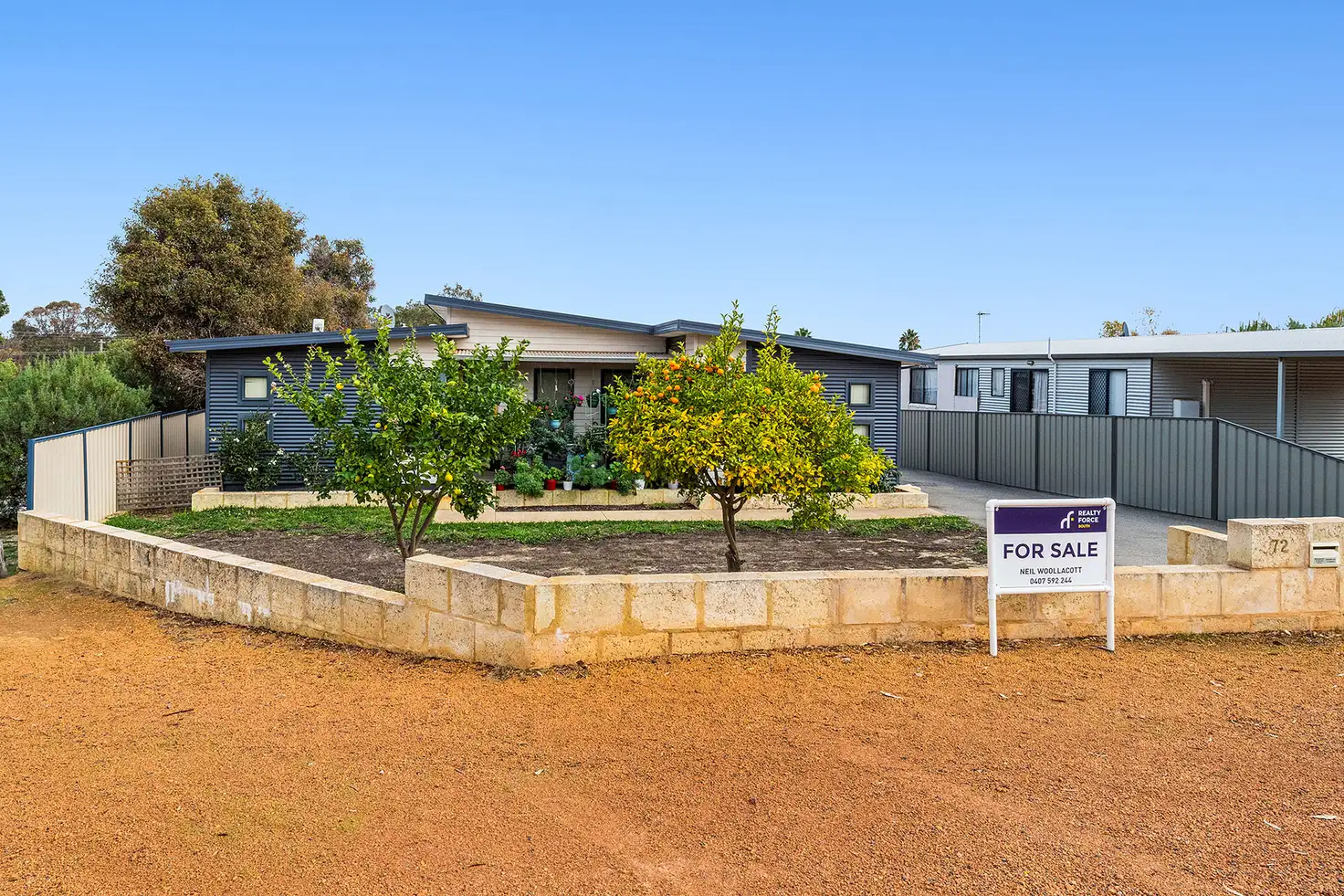 Main view of Homely semi-detached listing, 72a & b Hotham Avenue, Boddington WA 6390