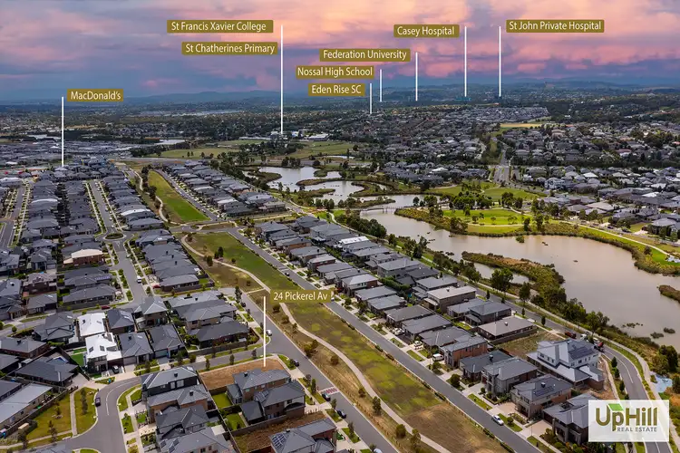 Main view of Homely land listing, 24 Pickerel Avenue, Clyde North VIC 3978