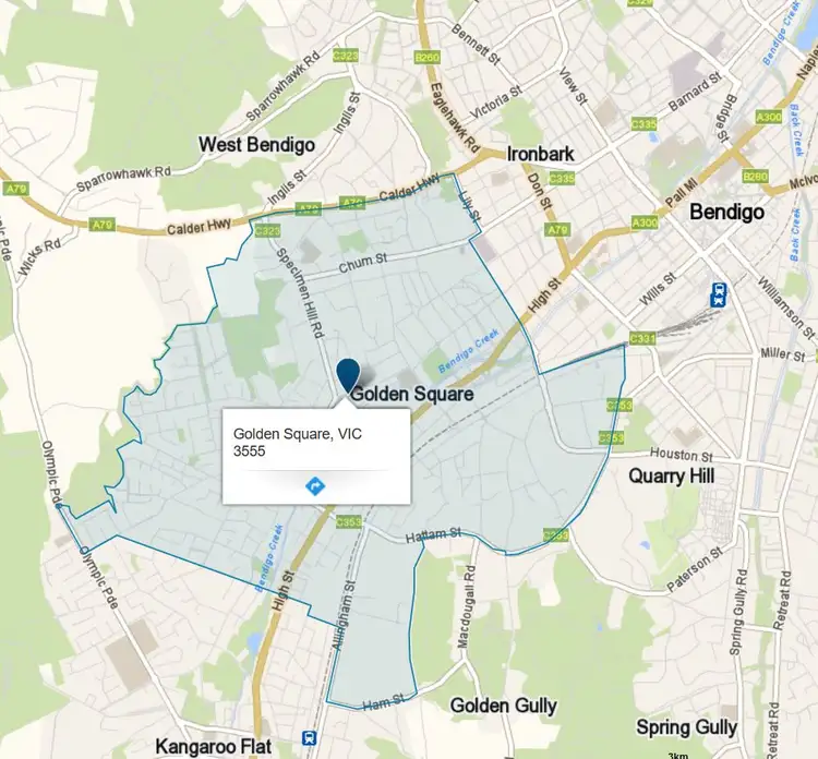 Second view of Homely land listing, 11 YOUNG STREET, Golden Square VIC 3555