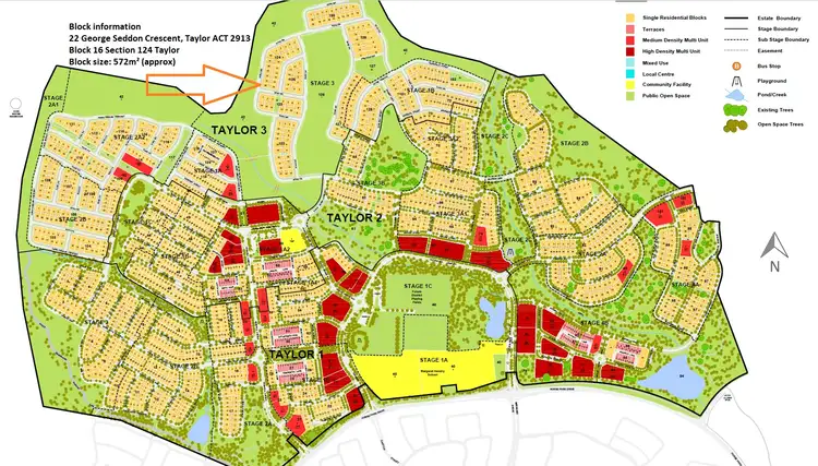 Third view of Homely land listing, 22 George Seddon Crescent, Taylor ACT 2913