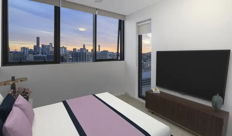 Fifth view of Homely apartment listing, 1121/16 Hamilton Place, Bowen Hills QLD 4006