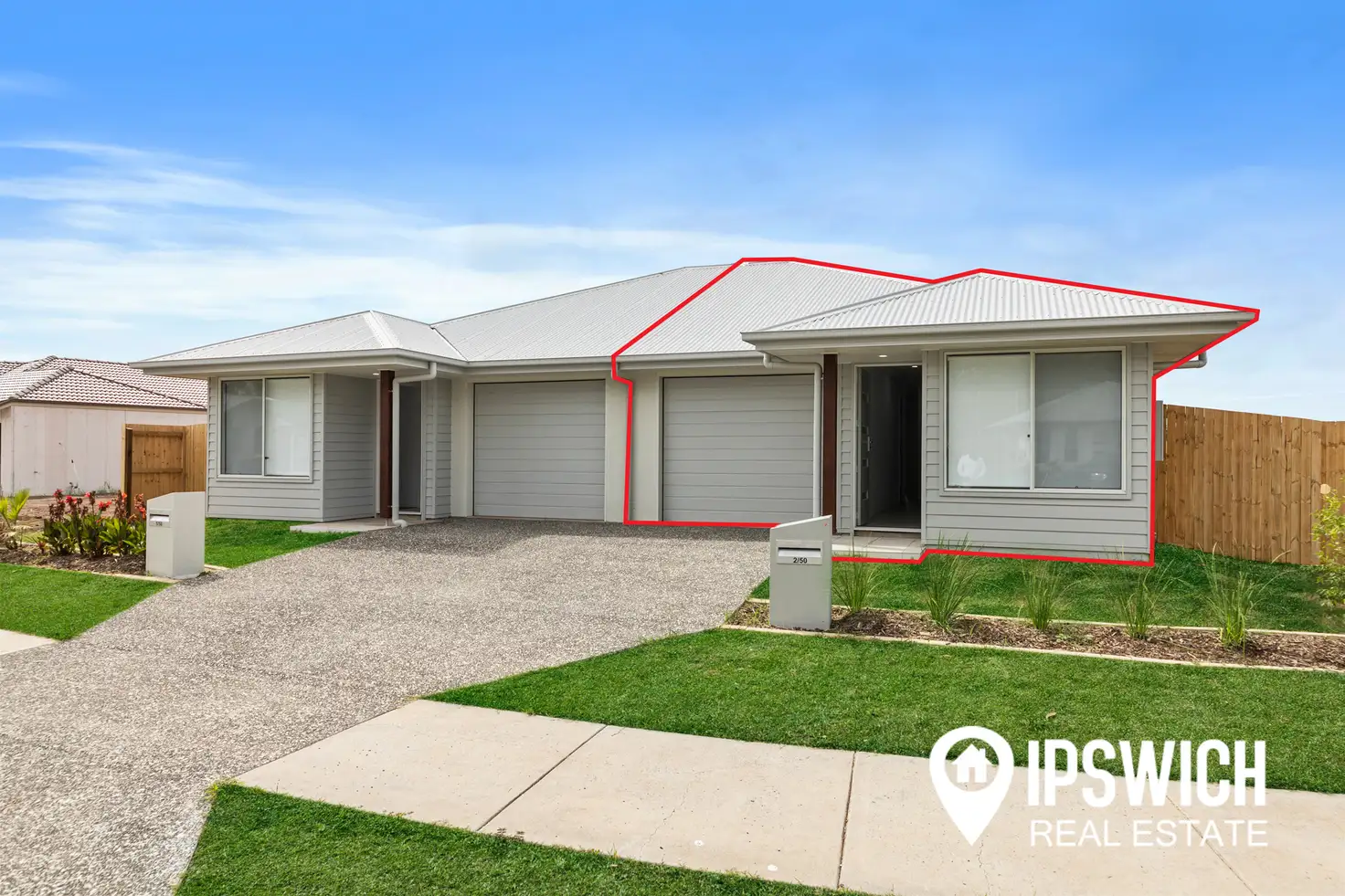 Main view of Homely semi-detached listing, 2/50 Dominique Way, Flinders View QLD 4305