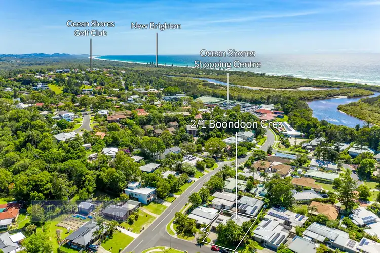 Second view of Homely house listing, 2/1 Boondoon Crescent, Ocean Shores NSW 2483