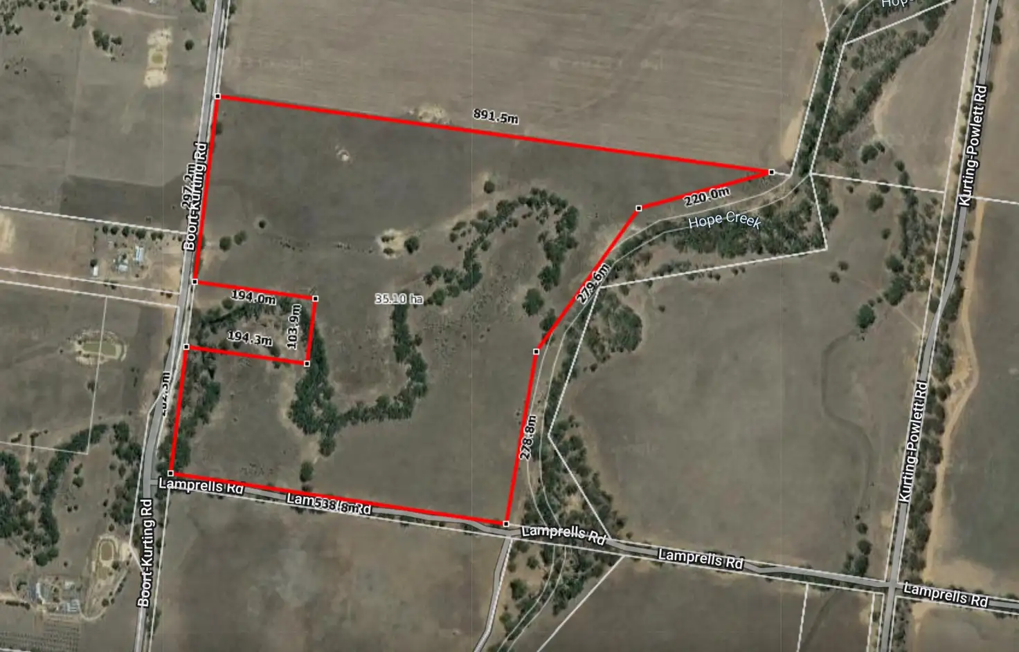 Main view of Homely rural property listing, Boort-Kurting Road, Kurting VIC 3517