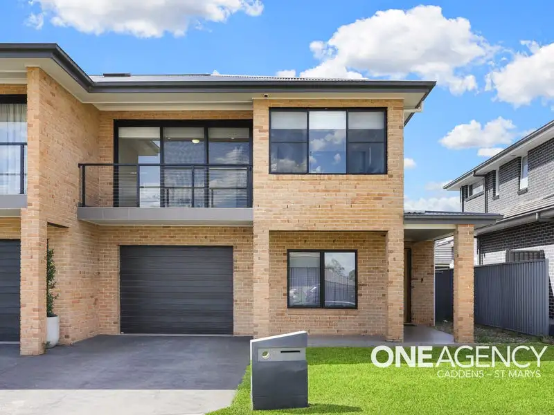 Main view of Homely semi-detached listing, 1 Raintree Street, Claremont Meadows NSW 2747