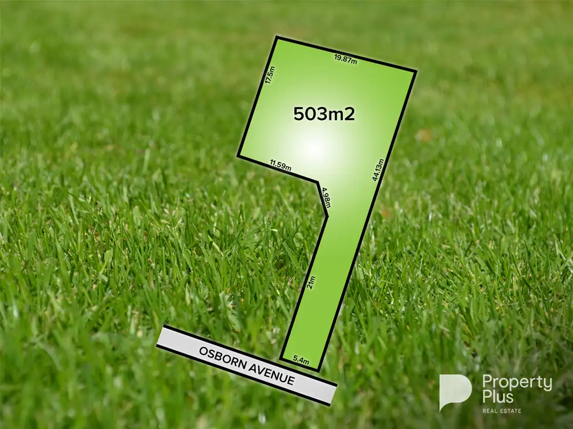 Main view of Homely land listing, 21A Osborn Avenue, Kangaroo Flat VIC 3555