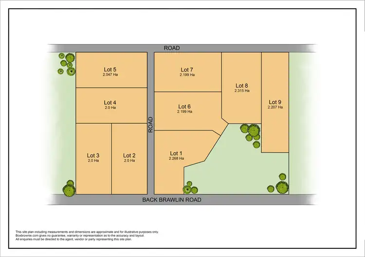 Main view of Homely land listing, LOT 7/186 Back Brawlin Road, Cootamundra NSW 2590