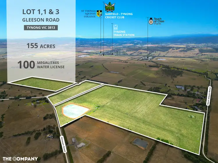 Lot 1,1 & 3 Gleeson Road, Tynong VIC 3813