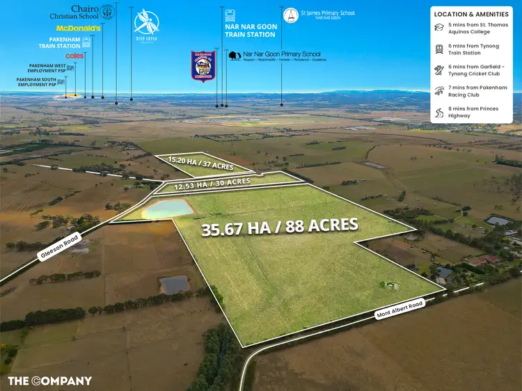 Second view of Homely land listing, Lot 1,1 & 3 Gleeson Road, Tynong VIC 3813