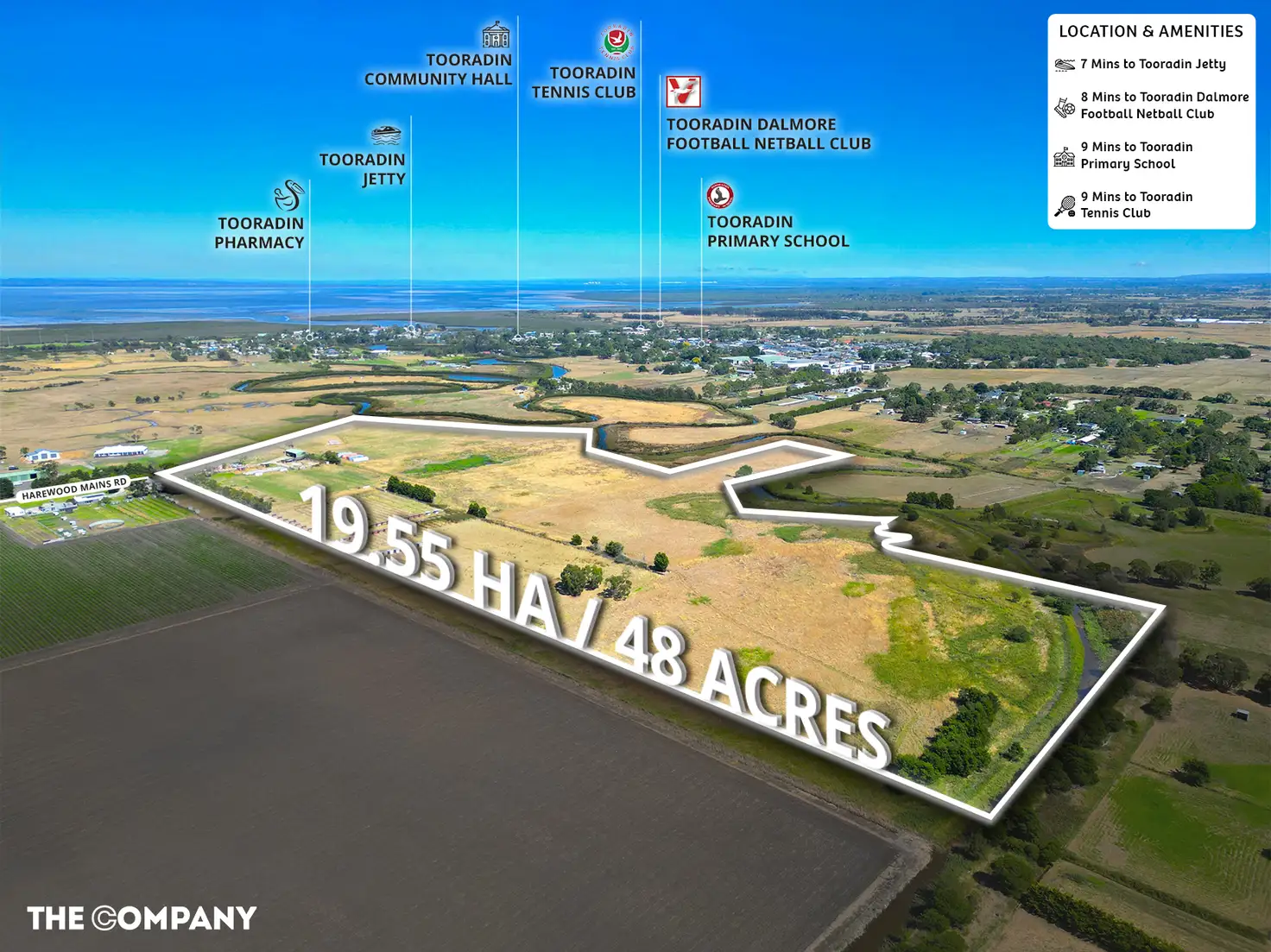 Main view of Homely land listing, 210 Harewood Mains Road, Tooradin VIC 3980
