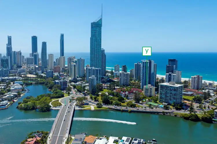 Second view of Homely apartment listing, 906/2988-2990 Surfers Paradise Boulevard, Surfers Paradise QLD 4217