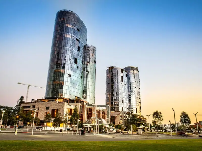 Main view of Homely apartment listing, 2404/11 Barrack Square, Perth WA 6000