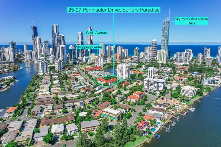 Main view of Homely apartment listing, 32/27 Peninsular Drive, Surfers Paradise QLD 4217