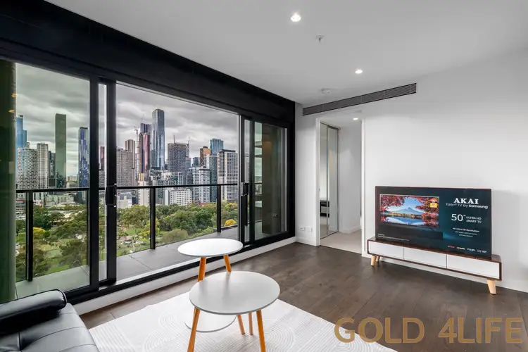 Main view of Homely apartment listing, 2202/45 Dudley Street, West Melbourne VIC 3003