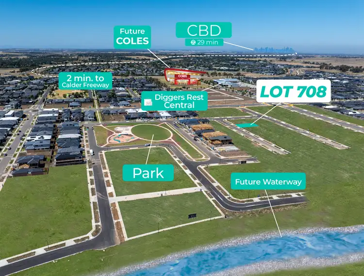 Main view of Homely land listing, LOT 708, 3 Bud Street, Diggers Rest VIC 3427
