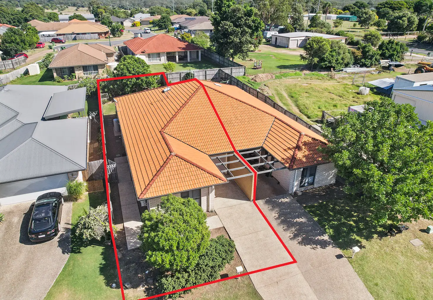 Main view of Homely semi-detached listing, 1/20 Harrier Place, Lowood QLD 4311