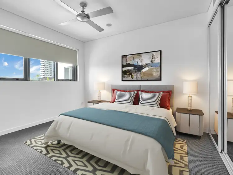 Second view of Homely apartment listing, 2012/16 Hamilton Place, Bowen Hills QLD 4006
