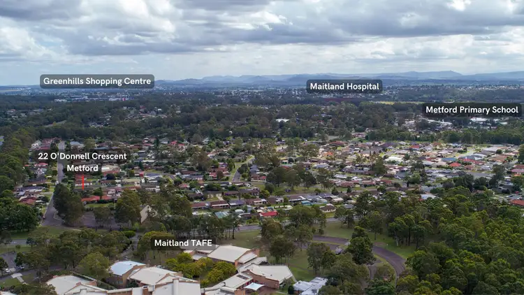 Second view of Homely house listing, 22 O'Donnell Crescent, Metford NSW 2323