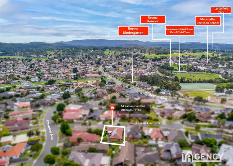 Fourth view of Homely house listing, 14 Kassan Gardens, Endeavour Hills VIC 3802