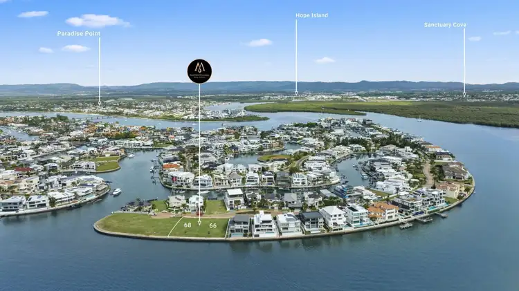 Second view of Homely land listing, 66-68 Knightsbridge Parade East, Sovereign Islands QLD 4216