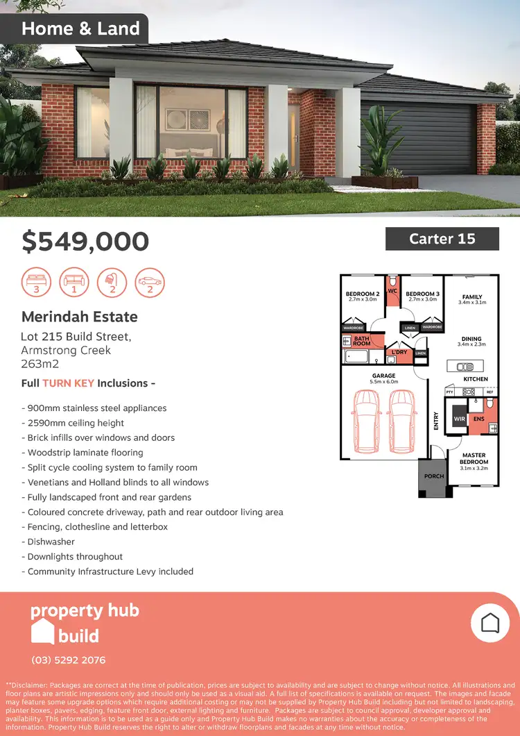 Third view of Homely land listing, LOT 215 Build Street, Armstrong Creek VIC 3217