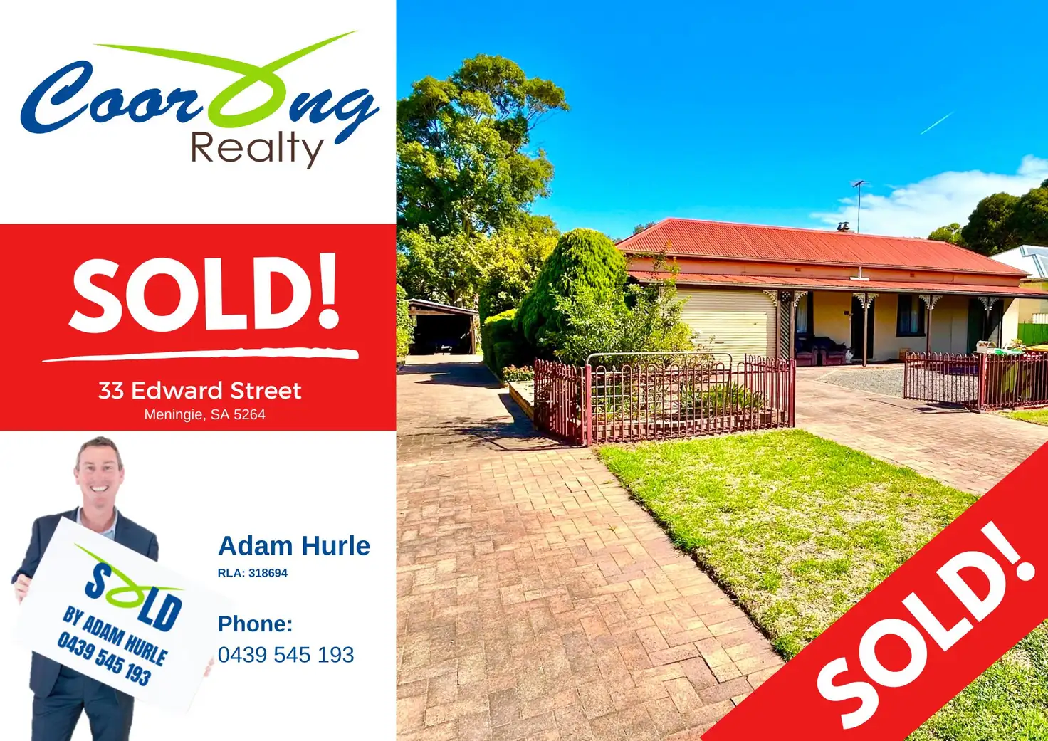 Main view of Homely house listing, 33 Edward Street, Meningie SA 5264