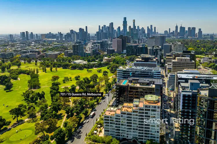Main view of Homely apartment listing, 701/15 Queens Road, Melbourne VIC 3004