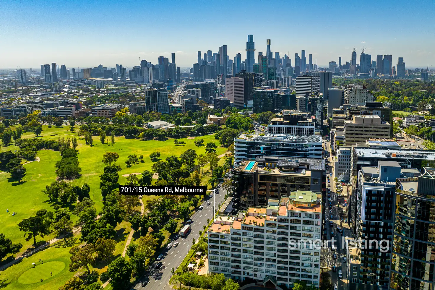 Main view of Homely apartment listing, 701/15 Queens Road, Melbourne VIC 3004