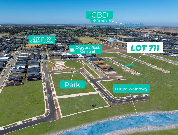 Second view of Homely land listing, LOT 711, 9 Bud Street, Diggers Rest VIC 3427