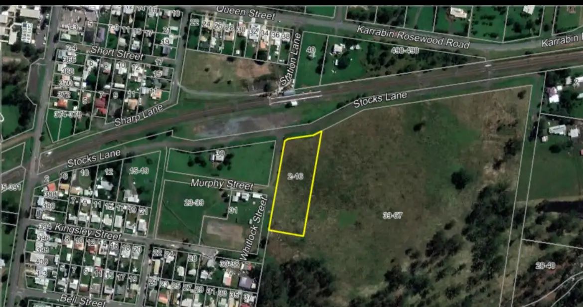 Main view of Homely land listing, 2-16 Whitlock Street, Walloon QLD 4306