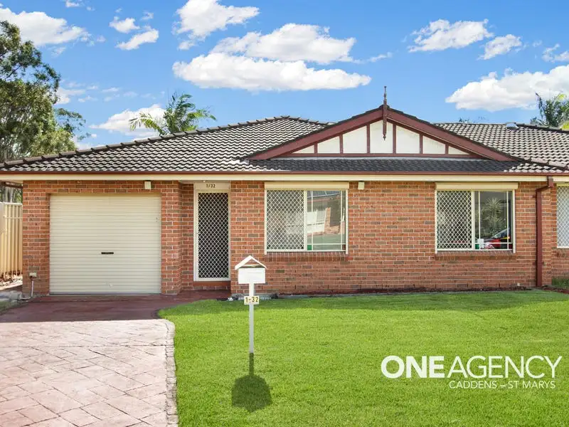 Main view of Homely semi-detached listing, 1/32 Toomung Circuit, Claremont Meadows NSW 2747