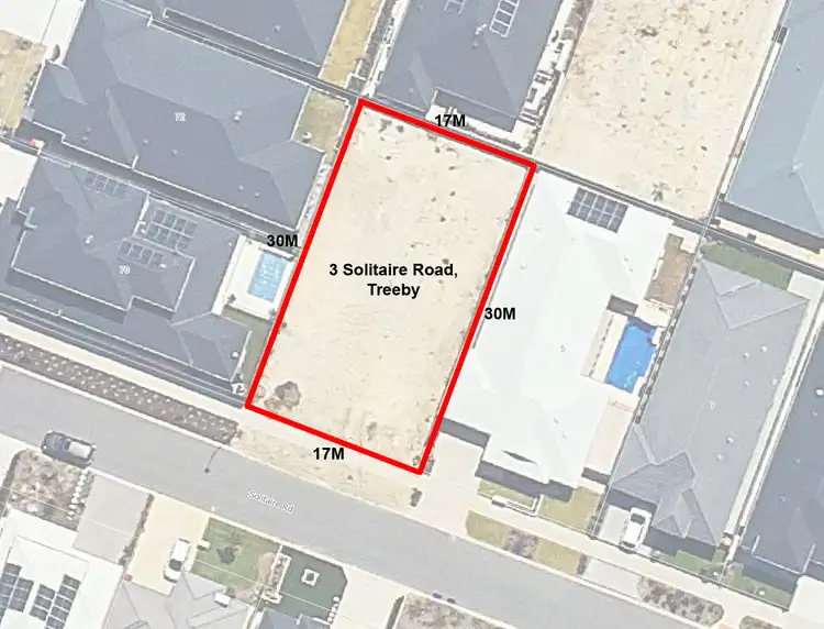 Second view of Homely land listing, 3 Solitaire Road, Treeby WA 6164