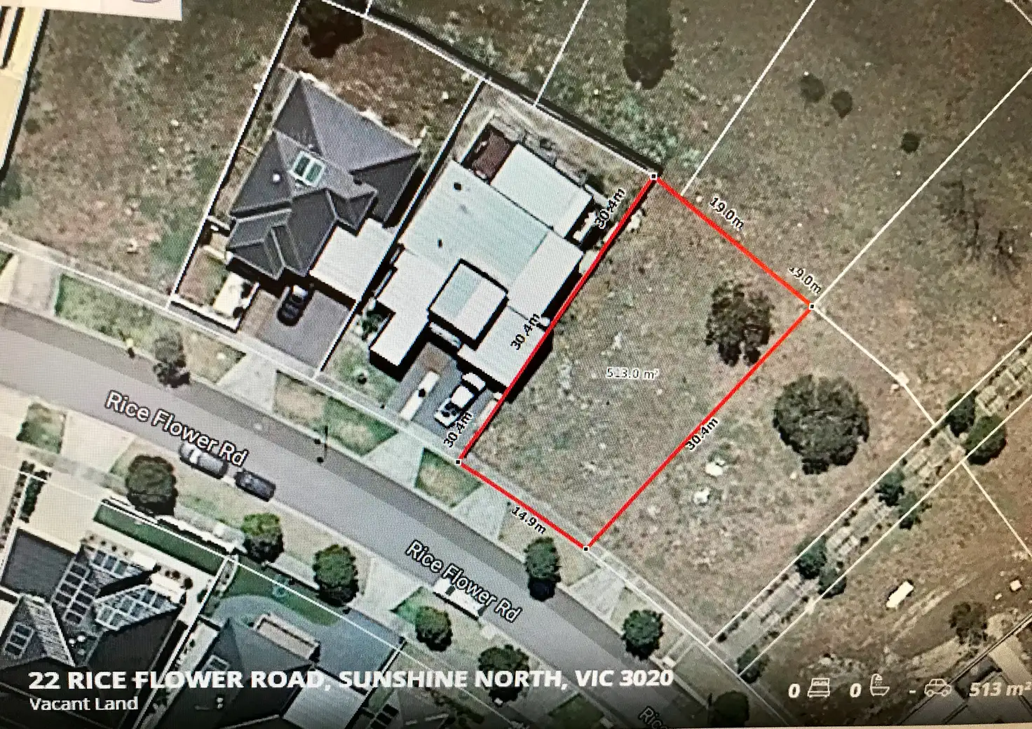 Main view of Homely land listing, 22 Rice Flower Road, Sunshine North VIC 3020